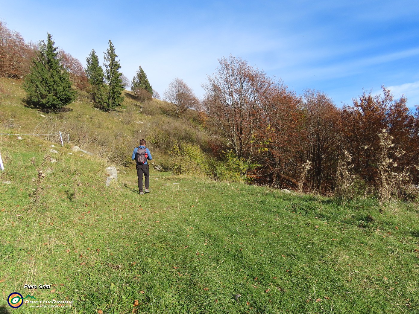 53 Ed eccoci sulla stradetta agrosilvopastorale  delle Casere.JPG